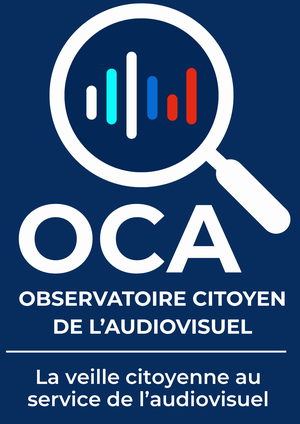 Observatoire Citoyen de l'Audiovisuel - Logo bleu